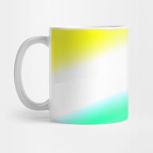 yellow green orange abstract texture Mug